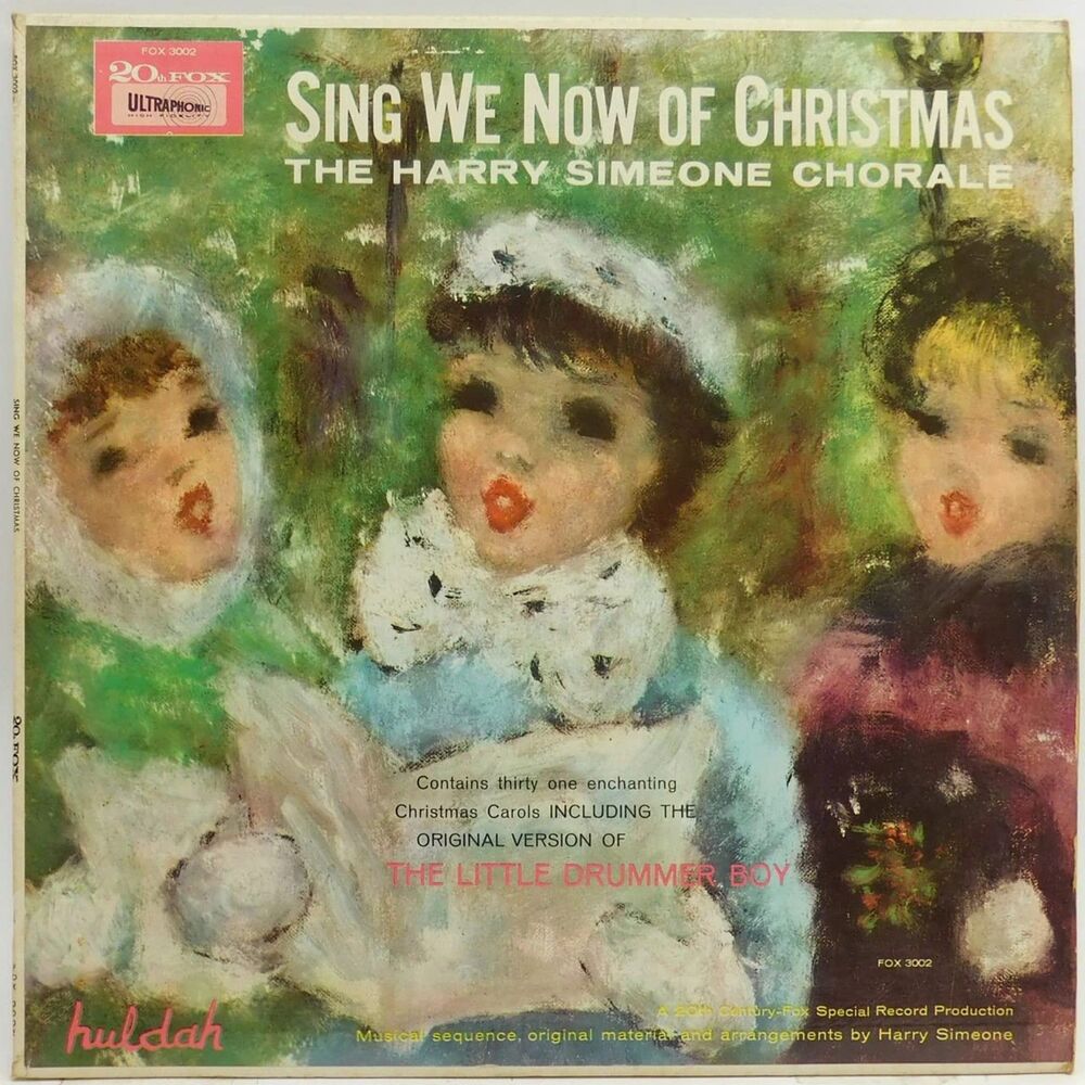 The Harry Simeone Chorale: Sing We Now of Christmas LP Vinyl Record Album